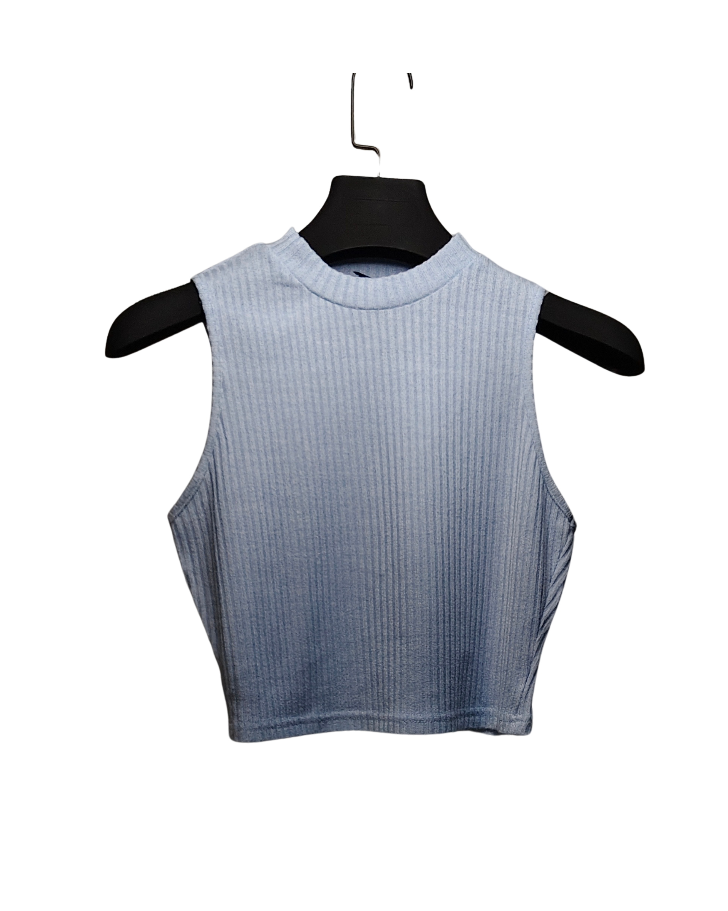 Baby Blue Ribbed Tank Top