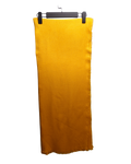 Mustard Yellow Raw-Edge Shawl