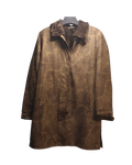 Vintage Brown Paisley Overcoat