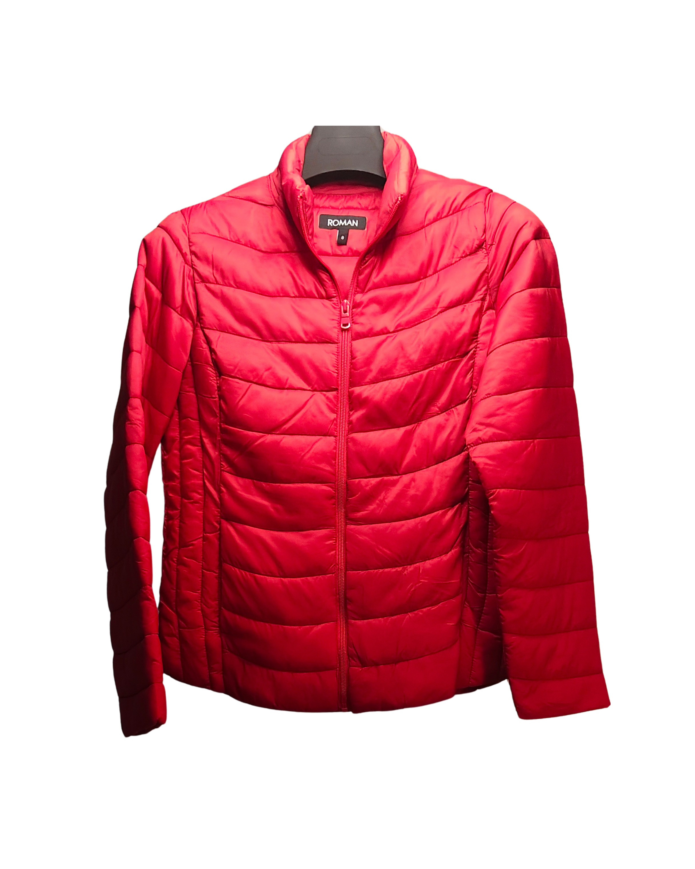 Roman Scarlet Quilted Puffer