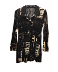 Monochrome Graphic Collage Trench