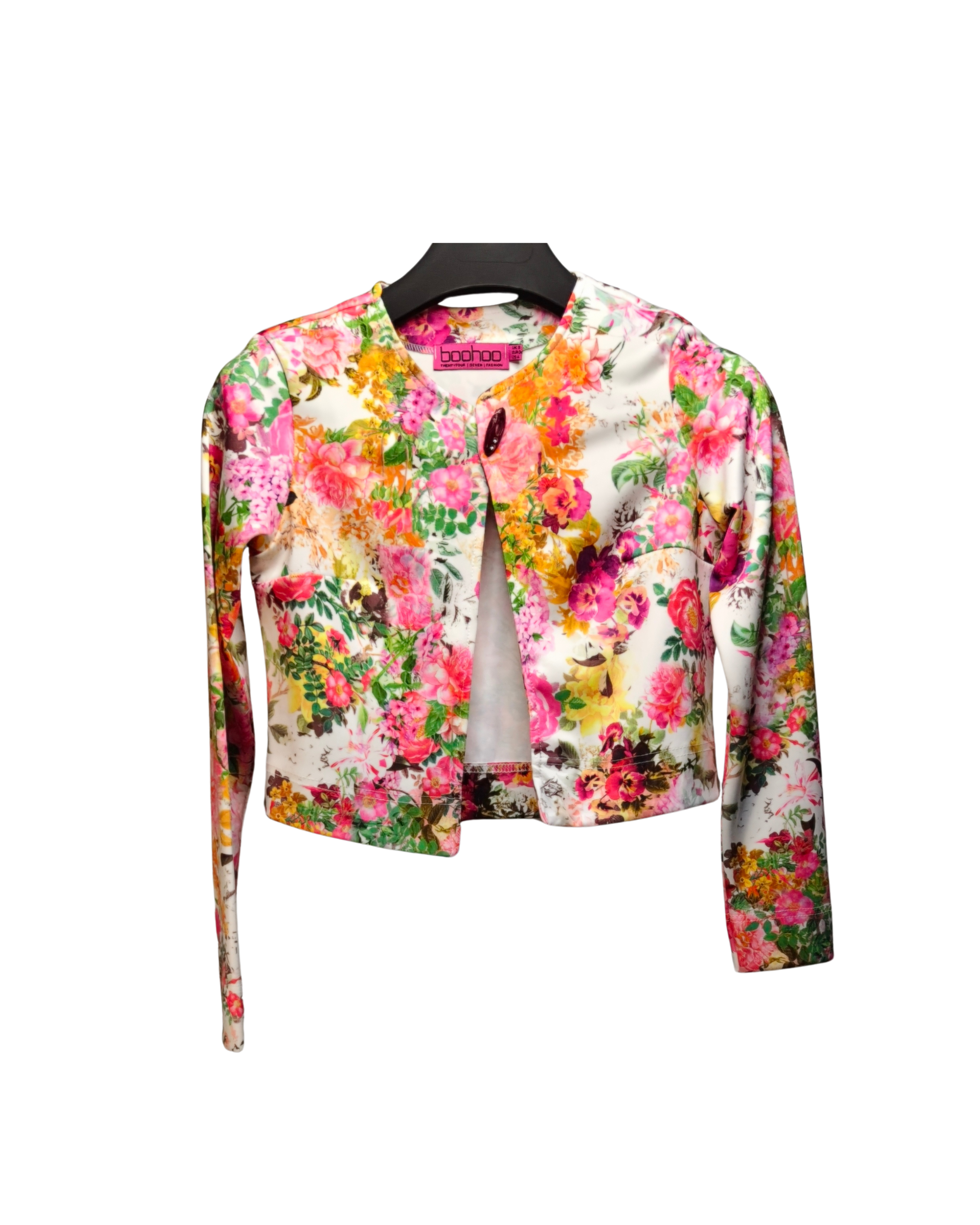 Floral Cropped Jacket