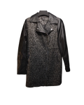Mixed Media Moto Coat