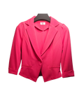 Hot Pink Cropped Blazer