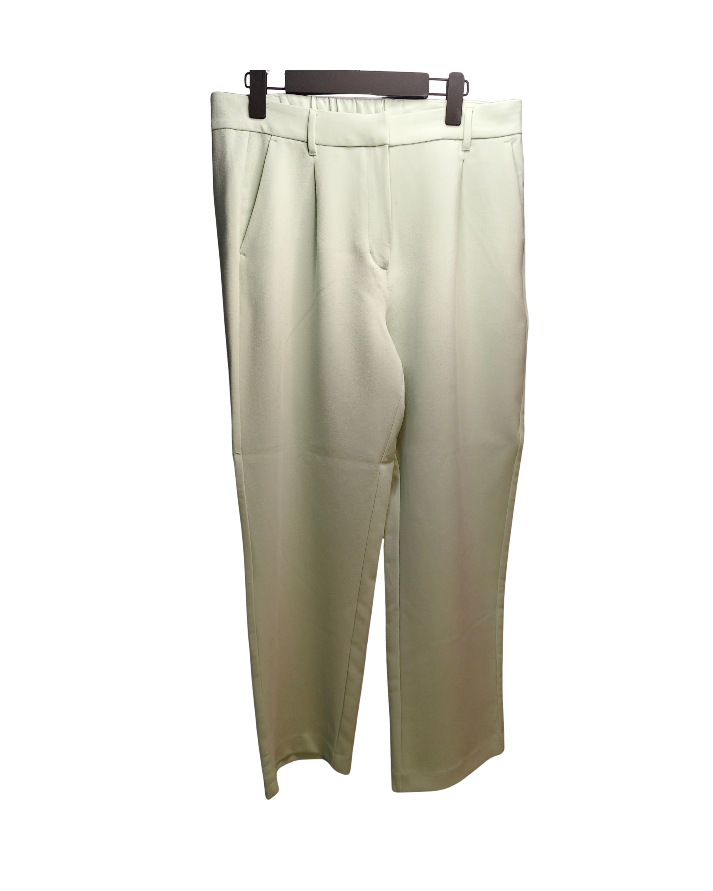 Sage High-Waisted Chinos