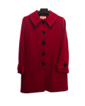 Helen Berman London Red Wool Blend Coat