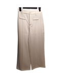 Crisp Alabaster Tailored Culottes